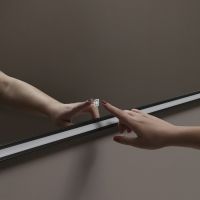 Зеркало Antonio Lupi Nastro NASTRO75W, с подсветкой и сенсорным управлением схема 5