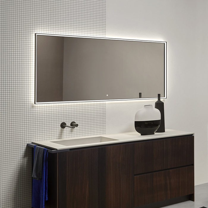 Изображение Зеркало Antonio Lupi Nastro NASTRO75W, с подсветкой и сенсорным управлением