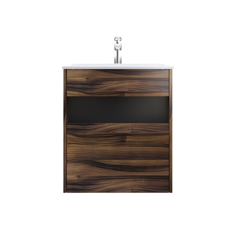 Тумба с умывальником AM.PM Func 60 см, дуб крафт, M8FFUX0601OF