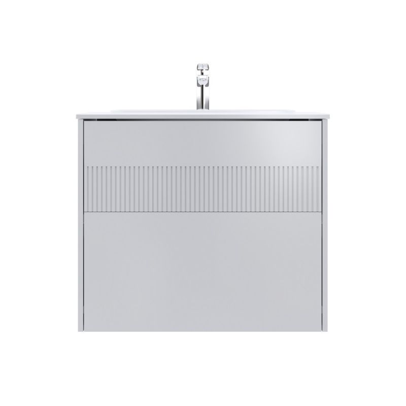 Тумба с умывальником AM.PM Func 80 см, белый матовый M8FFUX0802WM