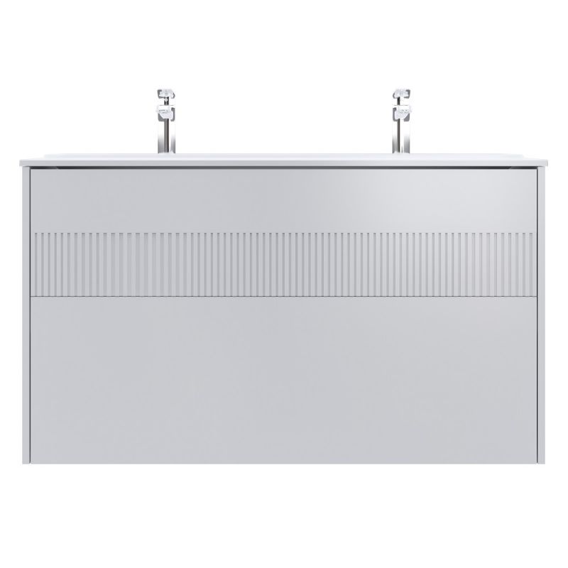 Тумба с умывальником AM.PM Func 120 см, белый матовый M8FFUX1202WM