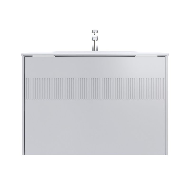 Тумба с умывальником AM.PM Func 100 см, белый матовый M8FFUX1002WM