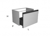 База модульного комплекта Antonio Lupi Atelier ATIL с большим ящиком схема 1 База модульного комплекта Antonio Lupi Atelier ATIL с большим ящиком схема 1