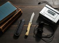 Японский нож Higonokami Damascus