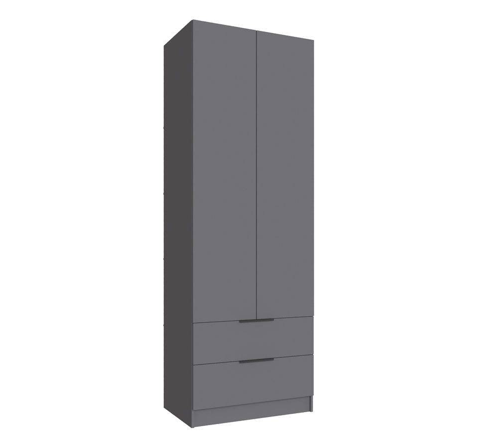 "Мадрид" с 2 ящ без зеркала Шкаф 0,8