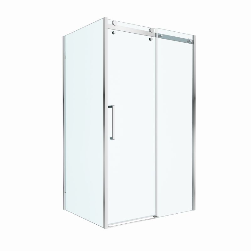 Душевой уголок BelBagno MARINO-2-AH-1-110/100-C-Cr прямоугольный, хром 110x100