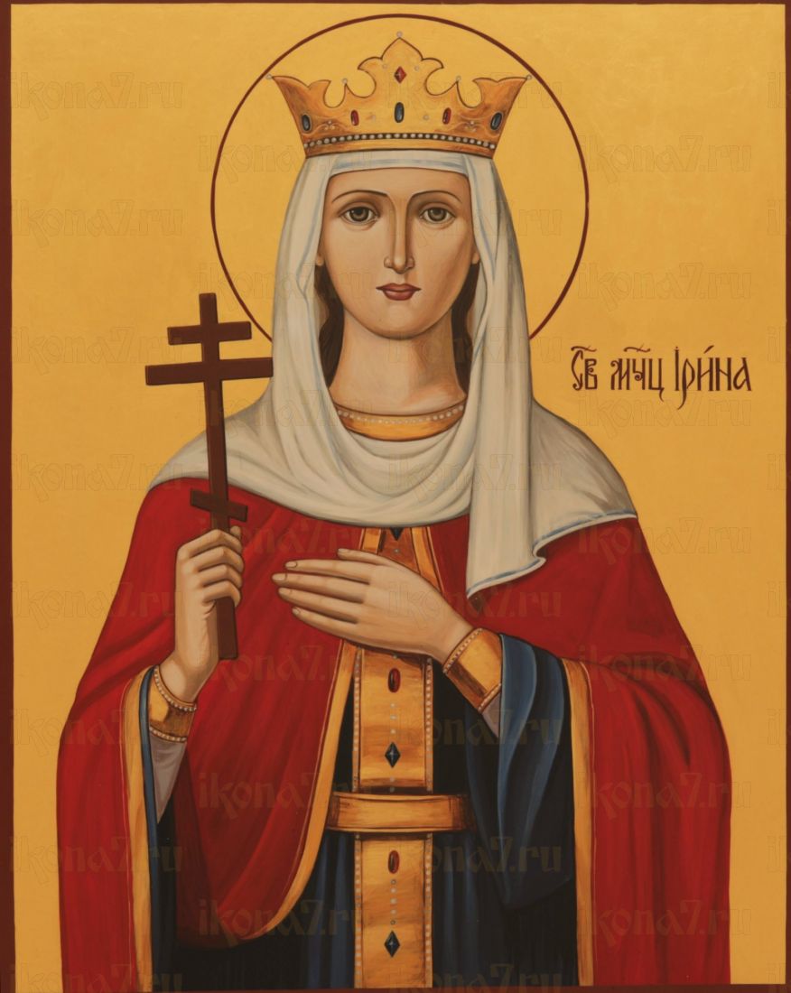 Икона Ирина Македонская (UV-печать)(10133)