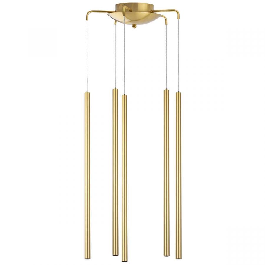 L5T747343 Люстра TUBO LED 25W 1600LM 25G ЗОЛОТО 4000K