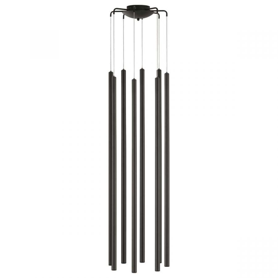 L8T747437 Люстра TUBO LED 40W 2400LM 25G ЧЕРНЫЙ 3000K