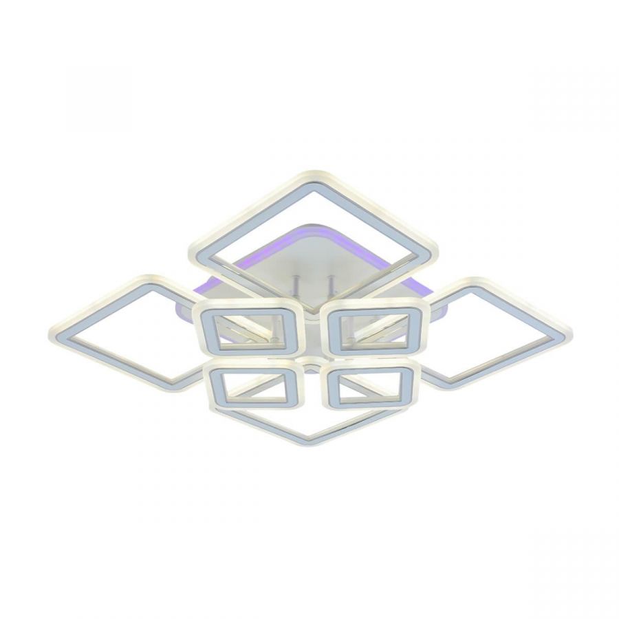 Потолочная светодиодная люстра Profit Light 8465/4+4A WHT
