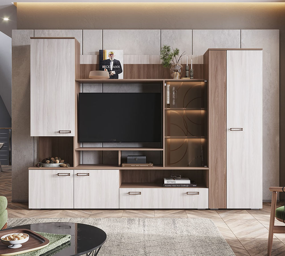 Сиена стенка в гостиную