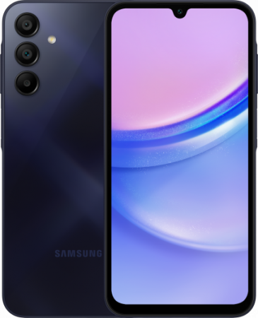 Смартфон Samsung Galaxy A15 4G 8/256 ГБ, Dual nano SIM, темно-синий EU