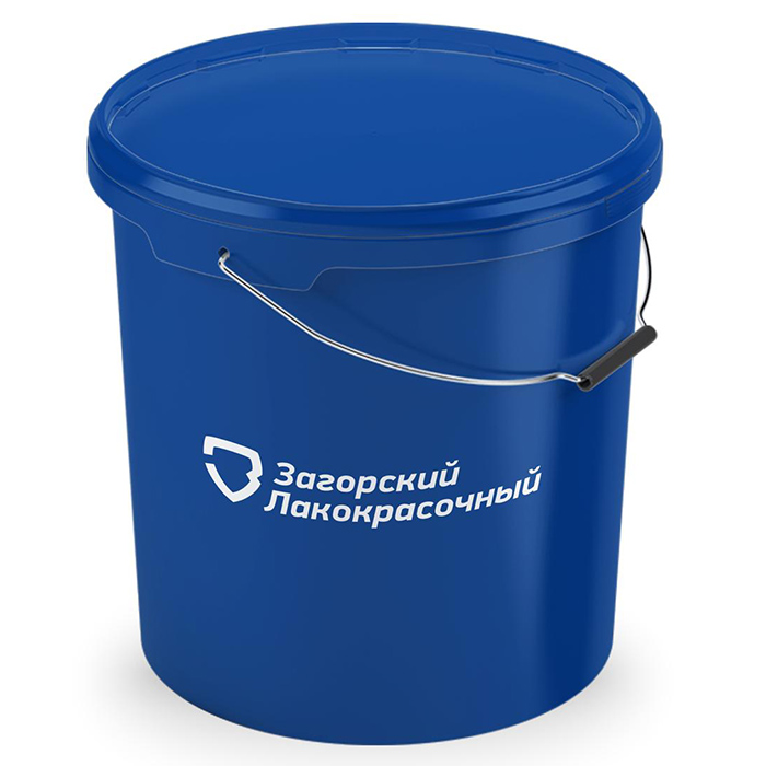 Краска ЗАО Загорский ЛКЗ В-ЭП-012, белая, 15кг.