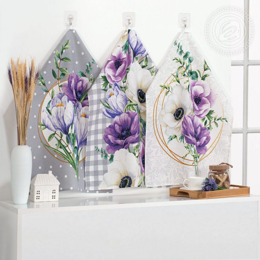 Набор полотенец из рогожки "Серенада" (2шт.)