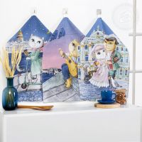 Набор полотенец из рогожки "Променад" (2шт.)