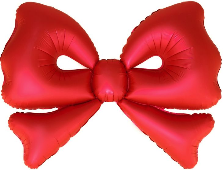 Фигура  (50''/127 см) Бант, Красный, Сатин