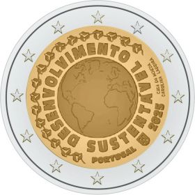 Устойчивое развитие 2 евро Португалия 2025
