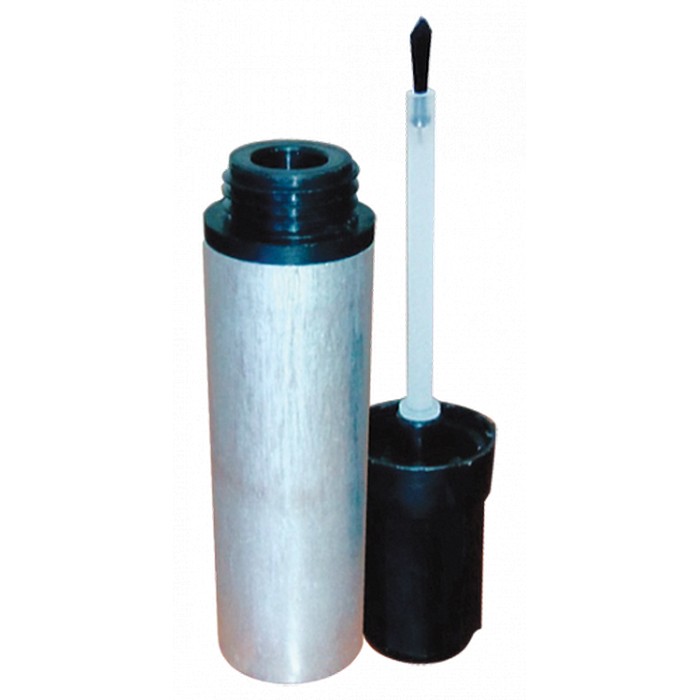 K5 Туба алюминиевая для лаков и красок с шариком и кисточкой 20мл,  50 шт/упак