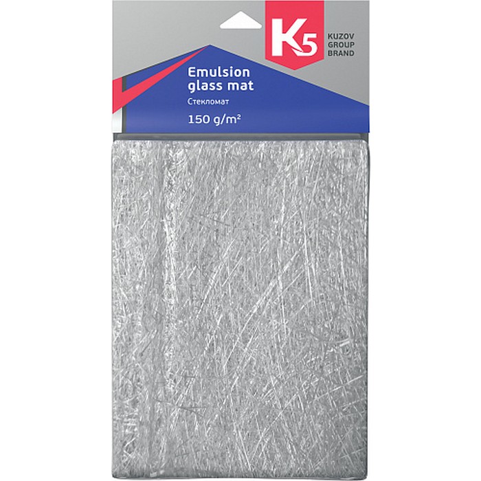 K5 Emulsion glass mat Стекломат 150 г/кв.см, 0,5 кв.м.
