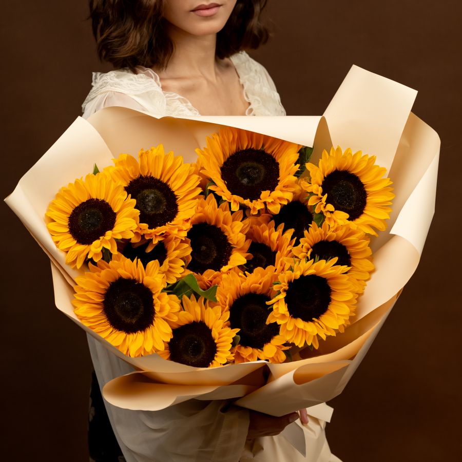 Подсолнухи 15 шт