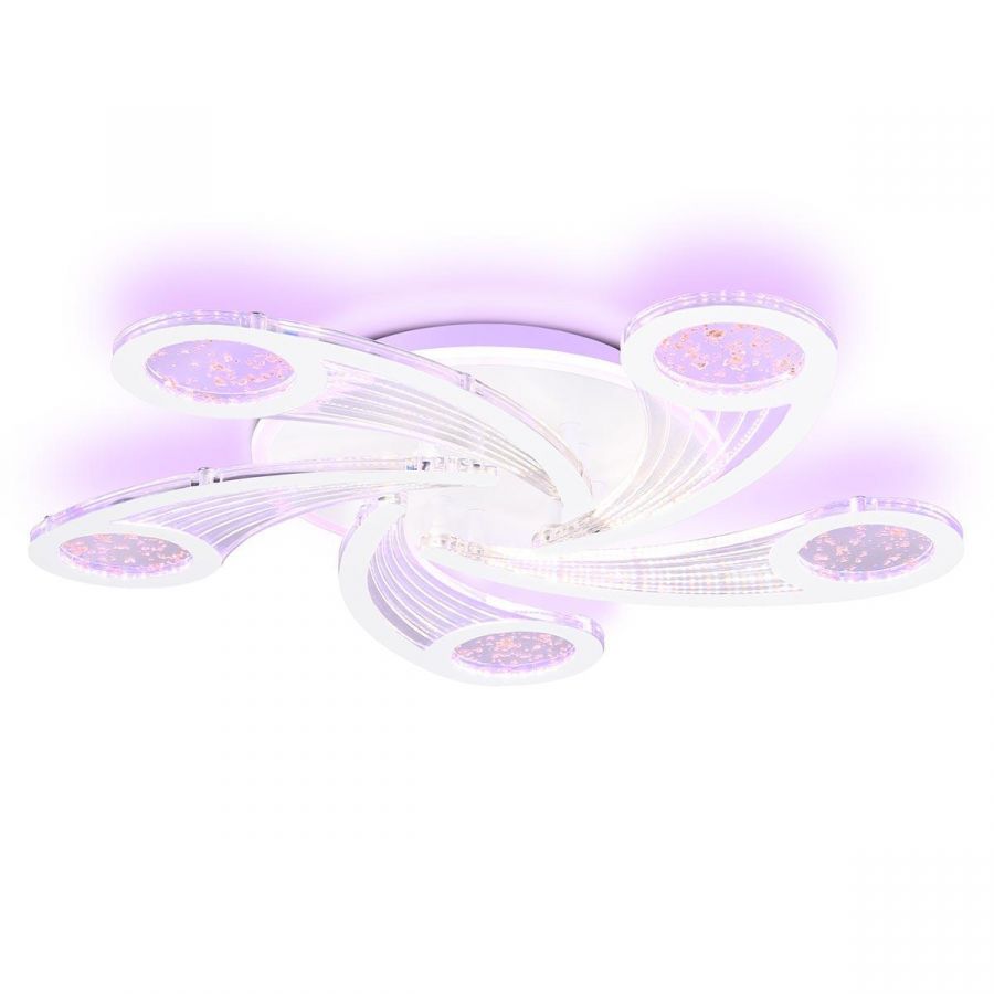 Потолочная светодиодная люстра Ambrella light Acrylica Original FA4476