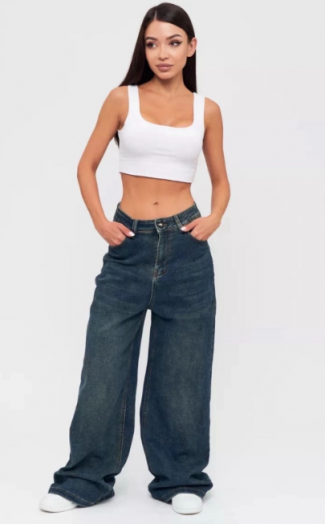 Джинсы теплые женские 50581