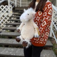 Игрушка Лошадка белая, 35 см