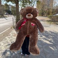 Игрушка Мишка Лука, коричневый, 120см