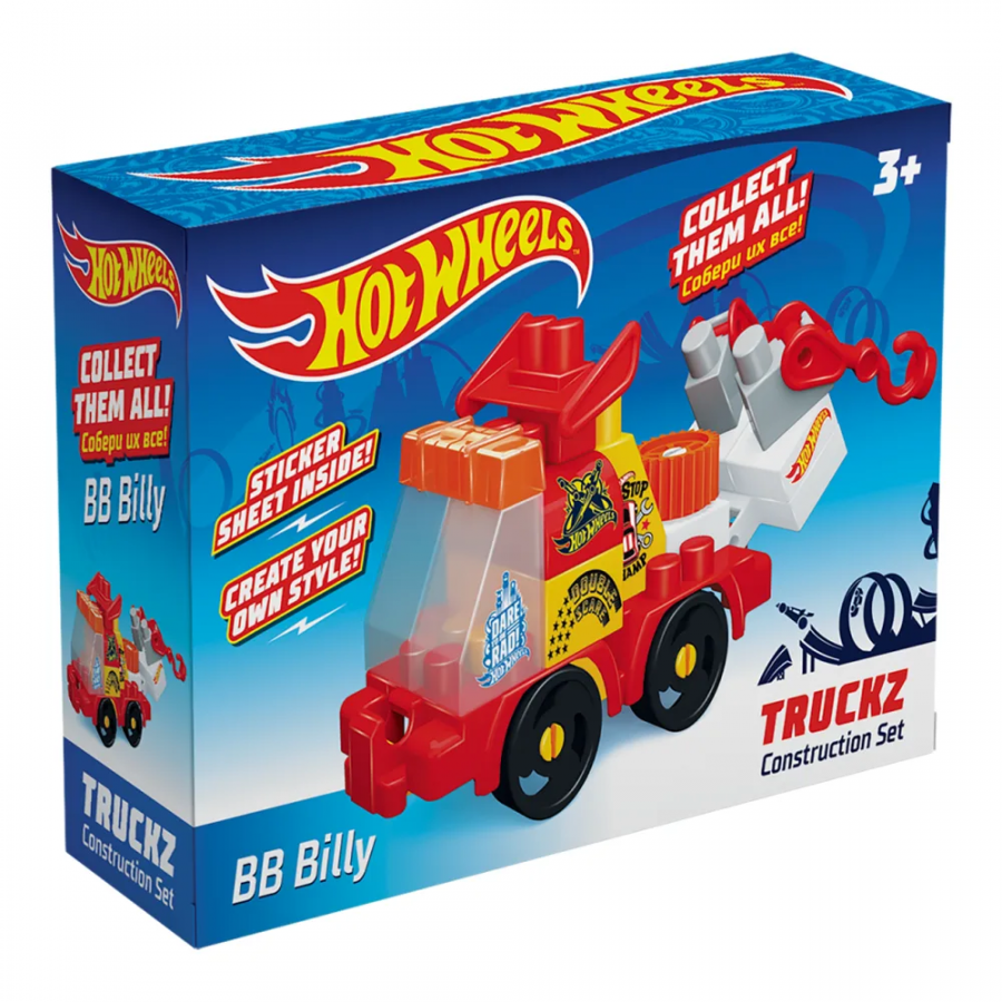 Конструуктор "hot wheels" машинка "truckz BB Billy"