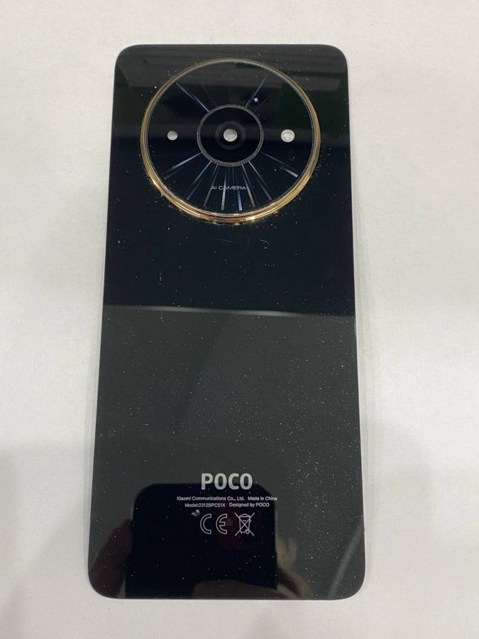 Xiaomi Poco c61 Задняя Крышка черная оригинал ( снятая)