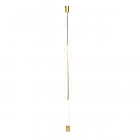 Подвесной светодиодный светильник Indigo Linea 14024/A/1P Brass V000122L