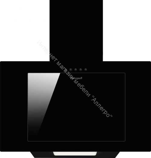 Вытяжка Weissgauff Sigma 60 PB BL чёрный