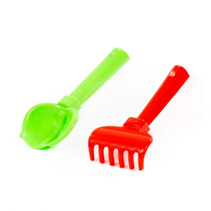 Набор №19: совок №2, грабельки №2