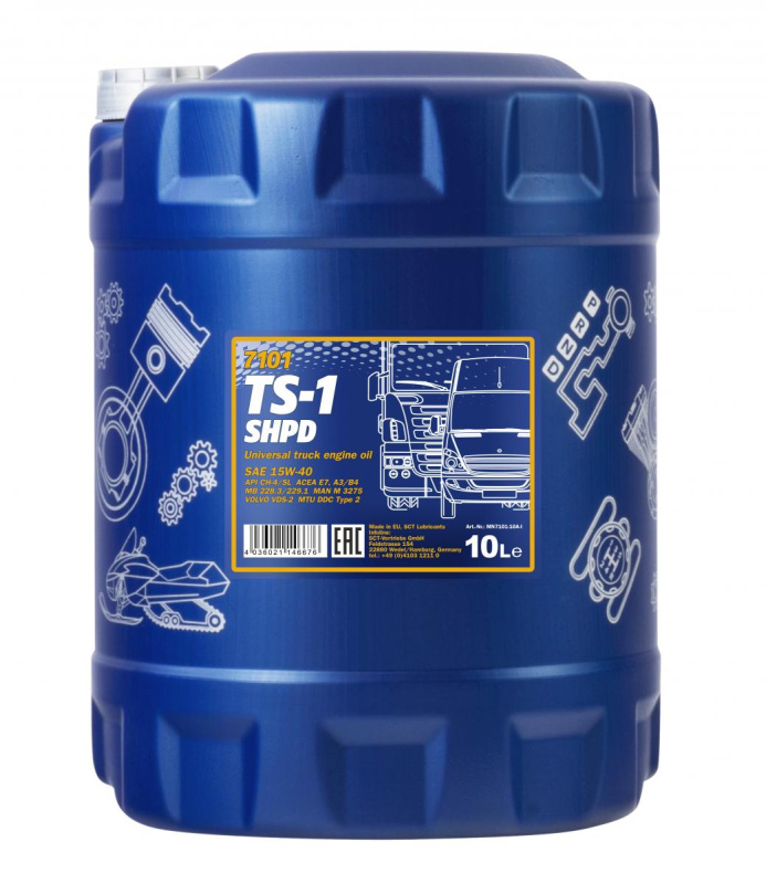Mannol TS-1 SHPD 15W-40, 10л