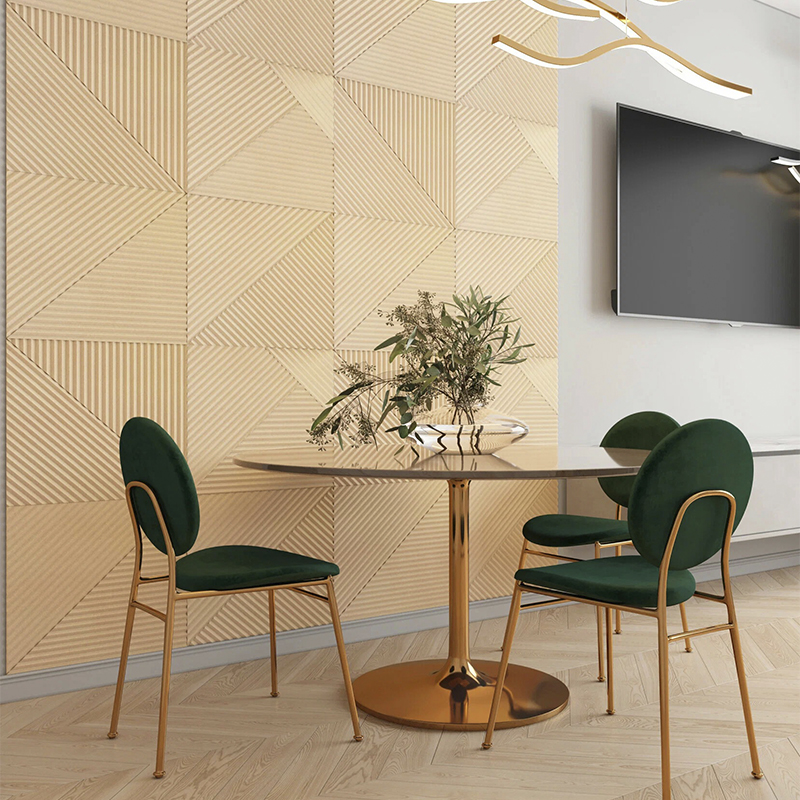 Набор стеновых панелей МДФ под покраску (4 шт. в наборе)