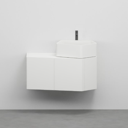 Тумба под раковину подвесная Cielo Kanto KAM87E/KAM87L 87х52х40 см