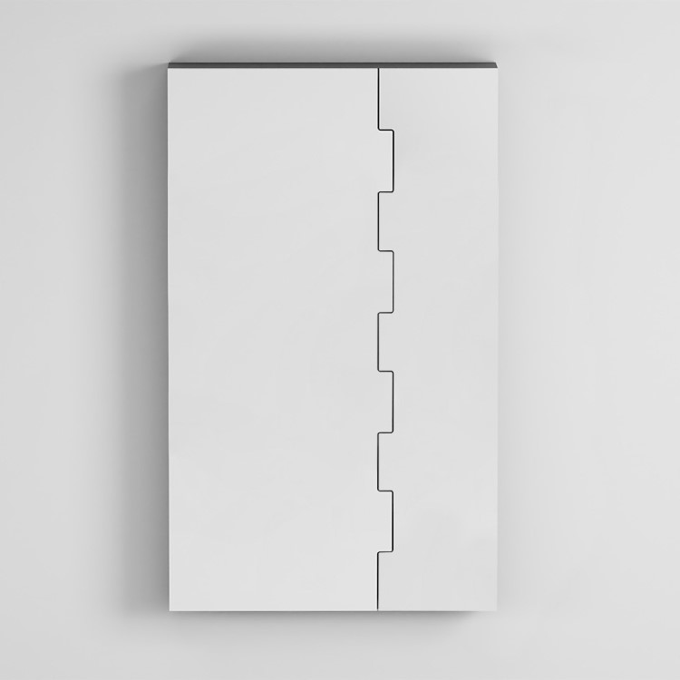 Зеркальный шкаф Cielo Arcadia SPZIPGSXC/SPZIPGDXC 110х66х14 см