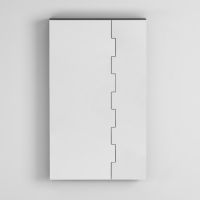 Зеркальный шкаф Cielo Arcadia SPZIPGSXC/SPZIPGDXC 110х66х14 см схема 1