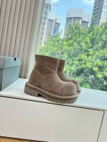 Ботинки Balenciaga с мехом Premium