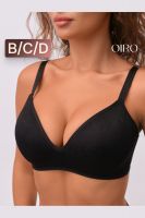 Бюстгальтер формованный OIRO без косточек Snowdrop 1317007 [черный]