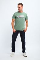 Футболка мужская 058 [оливковый]