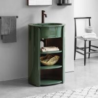 Раковина мебельная накладная Cielo I Catini Tiberio CALAO56F/CALAO56SF 56х46х18 см схема 1