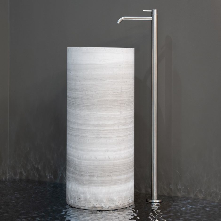 Раковина из натурального мрамора Dea Design Marble Genoa DD1542 400 40x40xh90 см