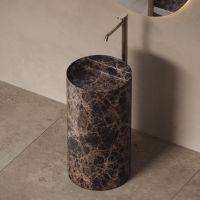 Мраморная раковина Dea Design Marble Firenze DD1548 450 45x45xh85 см схема 1