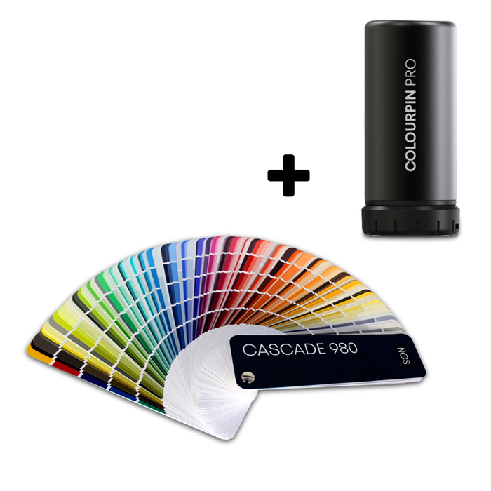Tecsa Уникальный набор №1 NCS Gold — Колориметр NCS Colourpin PRO + Каталог цветов NCS Сascade 980
