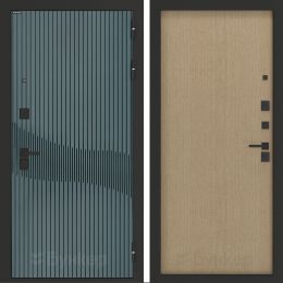 Входная дверь Бункер BN-13 - ДВП Венге светлый