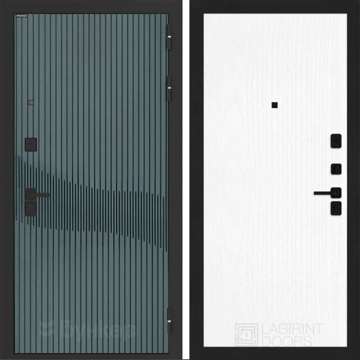 Входная дверь Бункер BN-13 - 07 Белое дерево