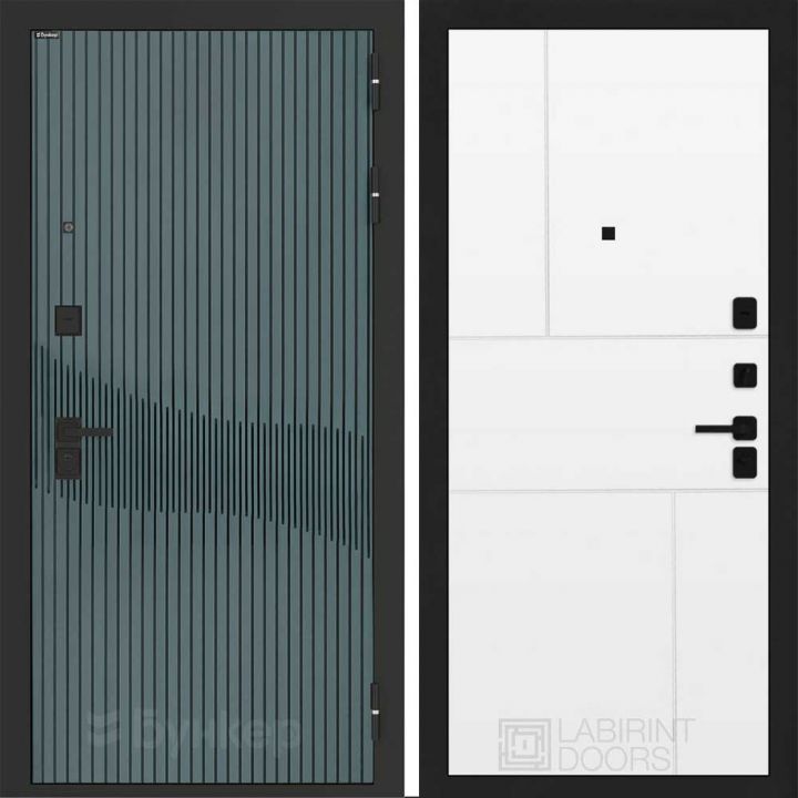 Входная дверь Бункер BN-13 - 21 Белый софт