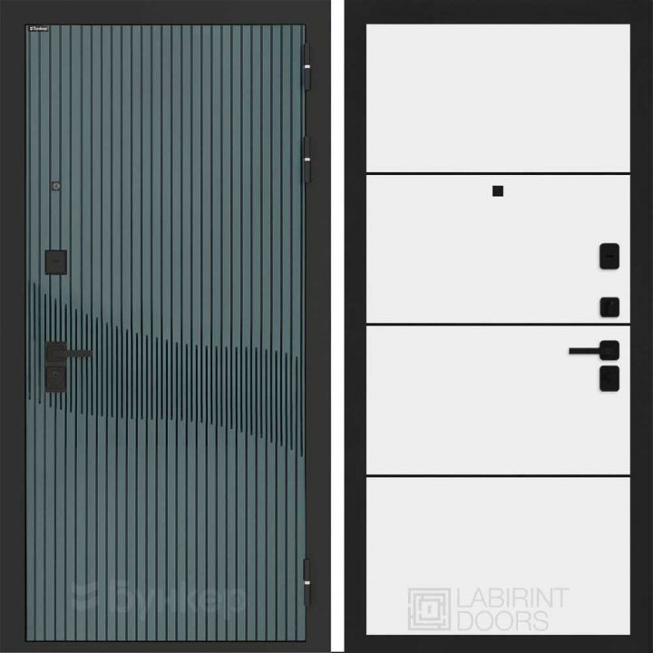 Входная дверь Бункер BN-13 - 25 Белый софт