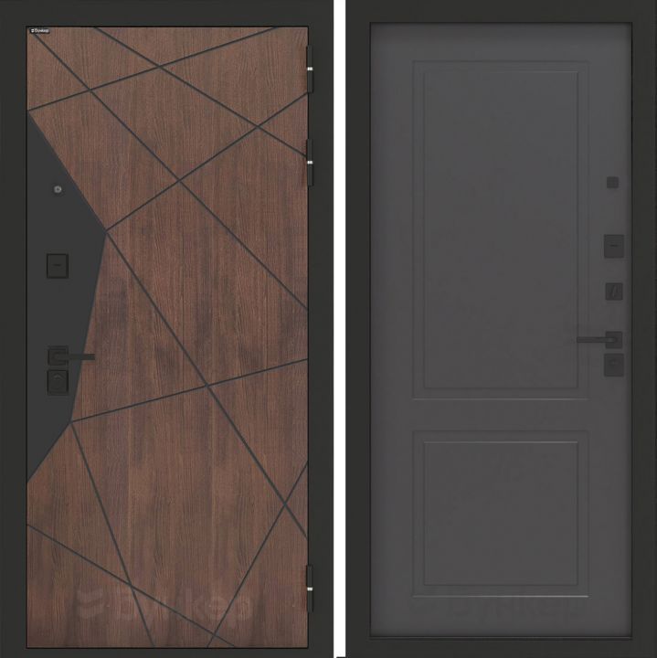 Входная дверь Бункер BN-14 - 11 Графит софт